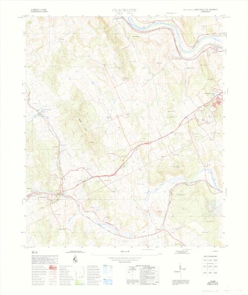 Australia 1:25 000 topographic survey [Western Australia]. Sheet 2234-IV SW, Clackline [cartographic material] / produced and printed ... by the Royal Australian Survey Corps