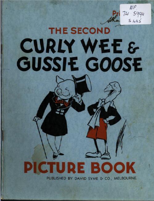 The Second Curly Wee and Gussie Goose picture book