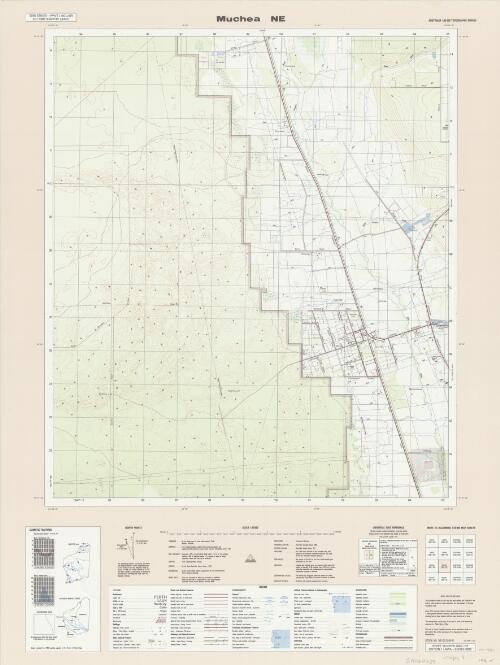 Australia 1:25 000 topographic survey. 2034-I-NE,. Muchea NE [cartographic material] / produced by the Department of Land Administration, Perth
