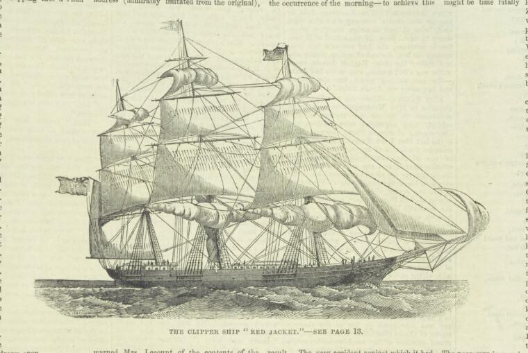 Digital Collections - Pictures - The Clipper Ship 