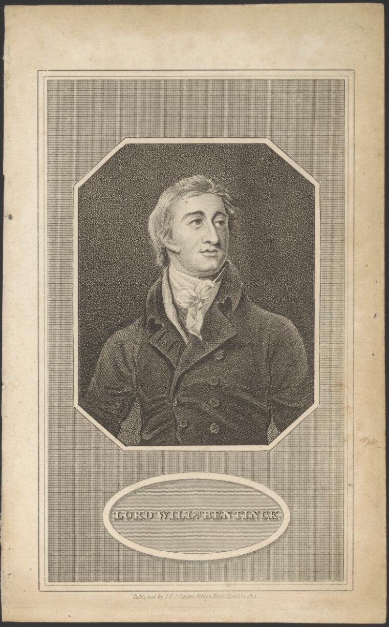 Digital Collections - Pictures - Lord Willm. [i.e. William] Bentinck ...