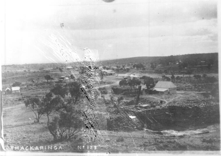 Digital Collections - Pictures - Thackaringa silver camp, west of the ...