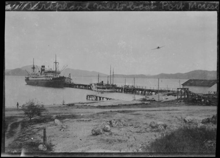 Chinnery, Sarah Johnston, 1887-1970. Burns Philp ship and the first ...