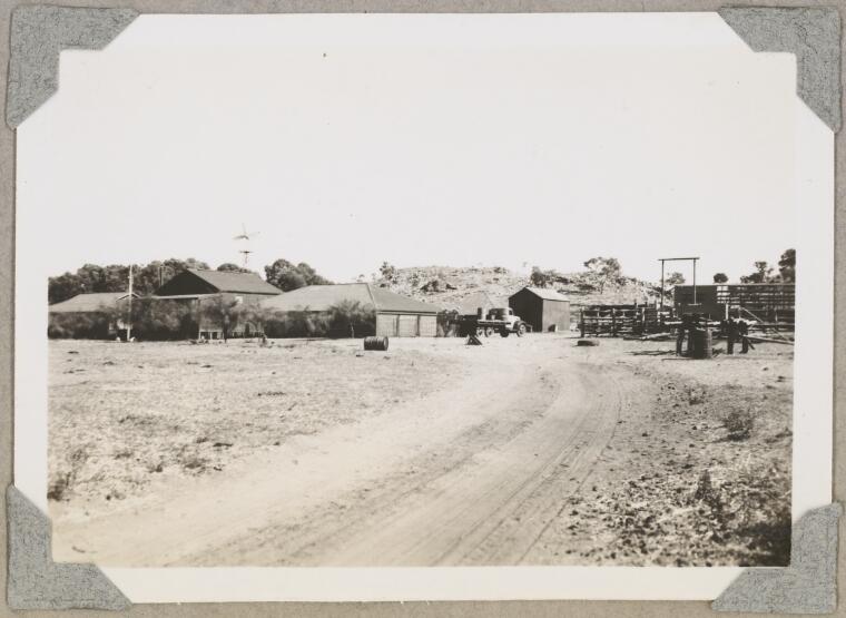 Digital Collections - Pictures - Stockyards and buildings at Banka ...