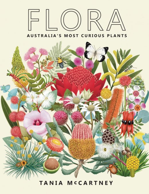 The front cover of the book 'Flora'.