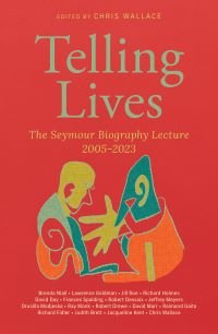 The front cover of the book 'Telling Lives'.