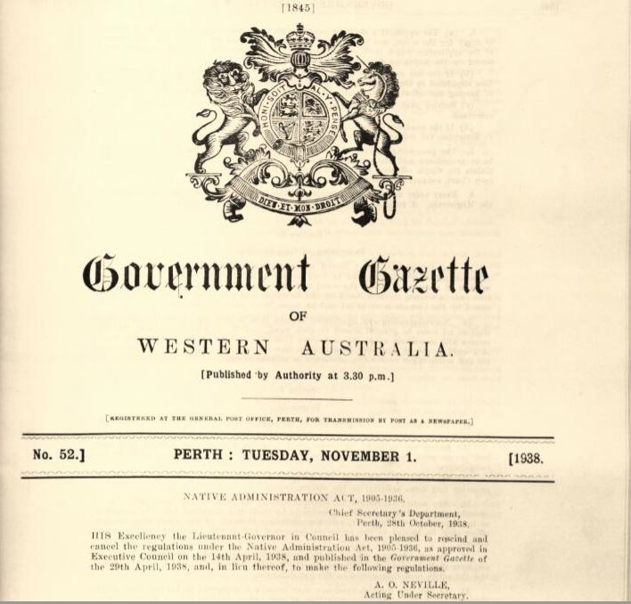 Government Gazettes Western Australia National Library Of Australia