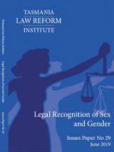 Thumbnail - Legal recognition of sex and gender