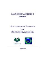 Thumbnail - Partnership agreement between Government of Tasmania and Circular Head  Council [electronic resource].