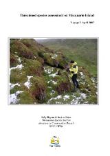 Thumbnail - Threatened species assessment on Macquarie Island [electronic resource]