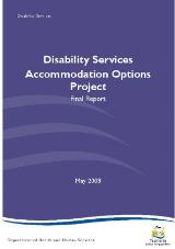 Thumbnail - Disability services accommodation options project [electronic resource]