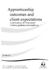 Thumbnail - Application outcomes and client expectationsr : a pilot survey of commercial cookery graduates and employers