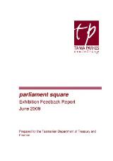Thumbnail - Parliament Square exhibition feedback report [electronic resource] : June 2009