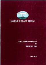 Thumbnail - Second Hobart Bridge (Bowen Bridge) Joint Committee report on construction.