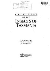 Thumbnail - Catalogue of the insects of Tasmania [electronic resource]