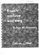 Thumbnail - TWCC online survey [electronic resource]