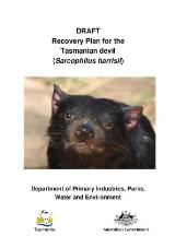 Thumbnail - Recovery plan for the Tasmanian devil (Sarcophilus harrisii) [electronic resource]