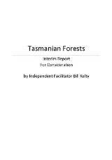 Thumbnail - Tasmanian forests : interim report for consideration