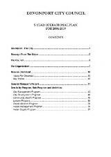 Thumbnail - 5 year operational plan for ...