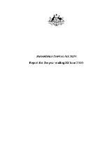 Thumbnail - Surveillance Devices Act 2004 : report for the year ending 30 June ...