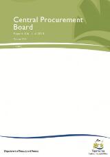 Thumbnail - Central Procurement Board report.
