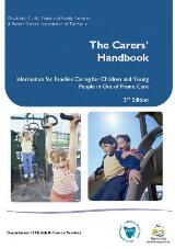 Thumbnail - The carer's handbook : information for families caring for children and young people in out of home care