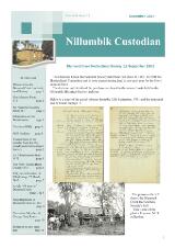 Thumbnail - Nillumbik custodian : quarterly newsletter of the Nillumbik Historical Society Incorporated.