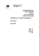 Thumbnail - Environmental management goals for Tasmanian surface waters