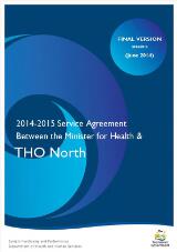 Thumbnail - Service agreement between Minister for Health and the Governing Council of the Tasmanian Health Organisation [electronic resource]