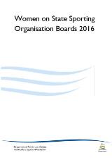 Thumbnail - Women on State Sporting Organisation Boards