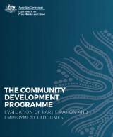 Thumbnail - The community development programme : evaluation of participation and employment outcomes