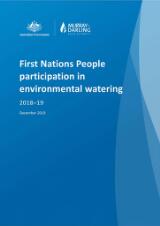Thumbnail - First Nations people participation in environmental watering 2018-19.