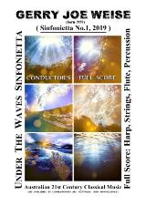 Thumbnail - Under the waves sinfonietta : sinfonietta no.1, 2019, conductor's full score