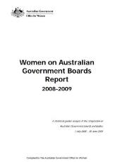 Thumbnail - Gender Balance on Australian Government Boards Report.