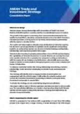 Thumbnail - ASEAN Trade and Investment strategy : consultation paper.