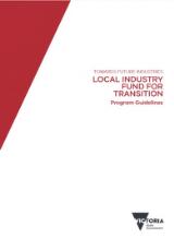 Thumbnail - Towards future industries : program guidelines.