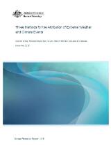 Thumbnail - Three Methods for the Attribution of Extreme Weather and Climate Events
