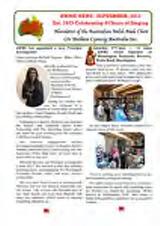Thumbnail - AWMC news : newsletter of the Australian Welsh Male Choir.