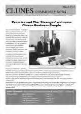 Thumbnail - Clunes community news