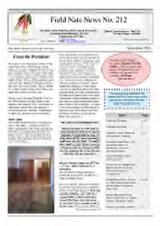 Thumbnail - Field nats news.