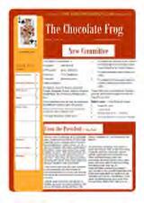 Thumbnail - The chocolate frog : the newsletter of the Geelong Bridge Club.