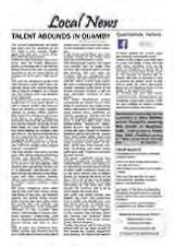 Thumbnail - Mallee root news : Quambatook community newsletter.