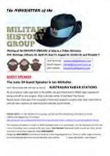 Thumbnail - Newsletter of the Military History Group.