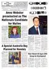 Thumbnail - The Sea Lake and Wycheproof times ensign.