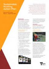 Thumbnail - Sustainable Hunting Action Plan : quarterly progress report.