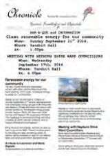 Thumbnail - The chronicle : Yandoit, Franklinford and Clydesdale.