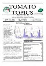 Thumbnail - Tomato topics : news and information for the processing tomato industry.
