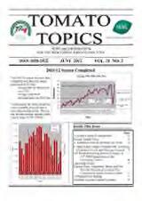 Thumbnail - Tomato topics : news and information for the processing tomato industry.