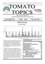 Thumbnail - Tomato topics : news and information for the processing tomato industry.