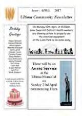 Thumbnail - Ultima community newsletter.